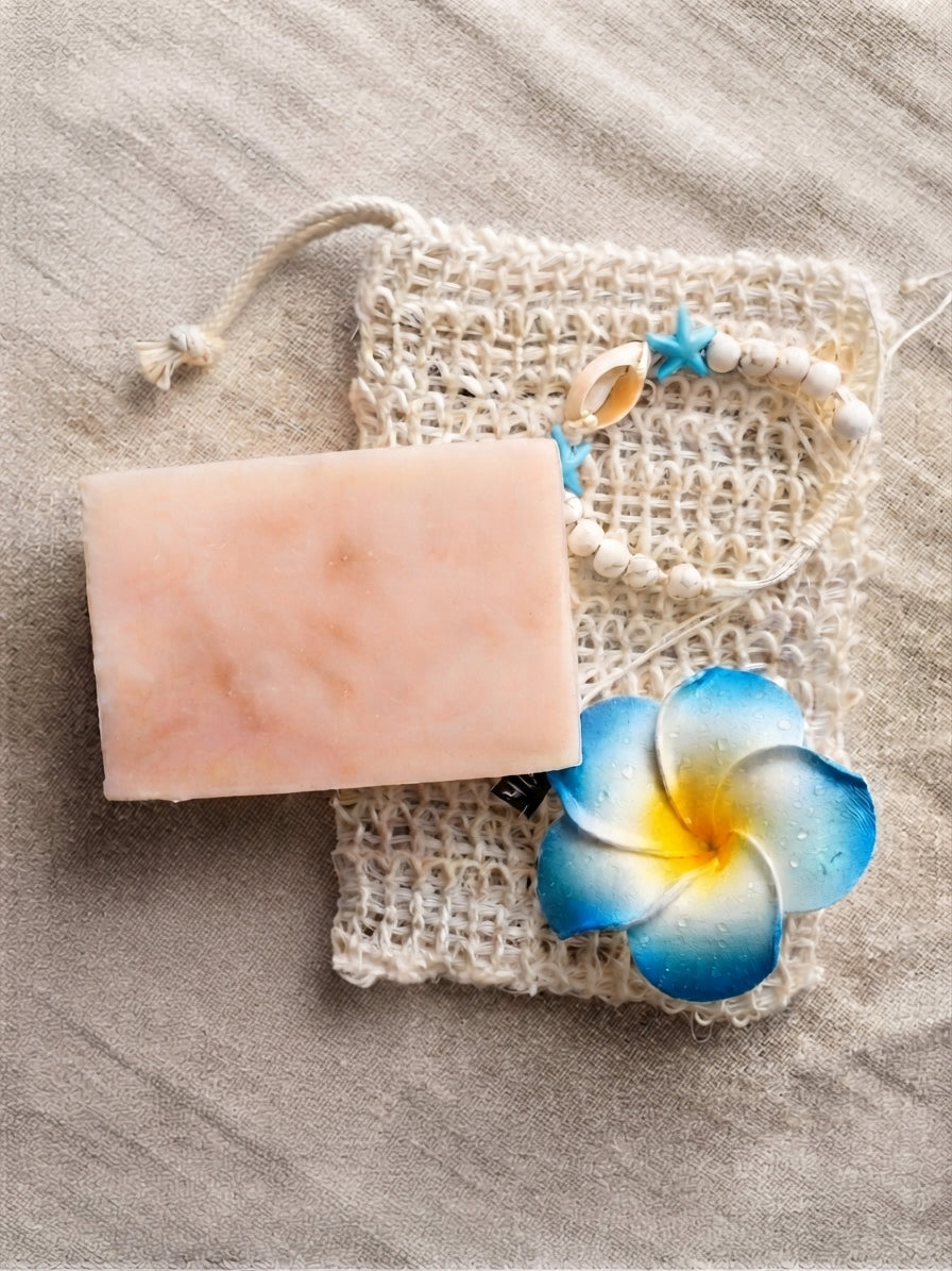 Coffret  Salle de Bain Cocooning – Panier, Serviettes , savon artisanal  et accessoires