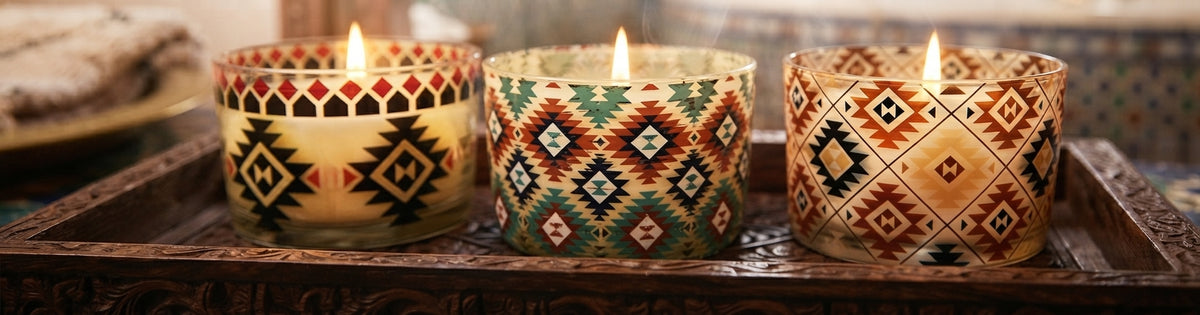 Grande Bougie Parfumée Naturelle – Déco Cocooning