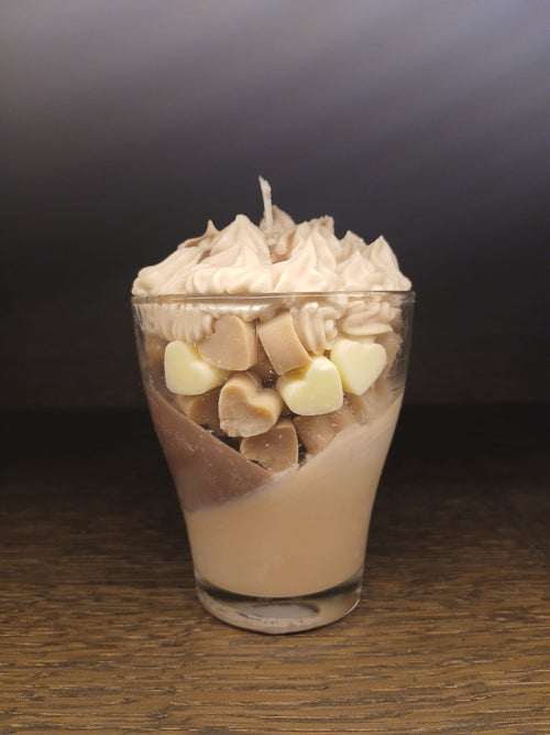 bougie artisanale gourmande caramel
