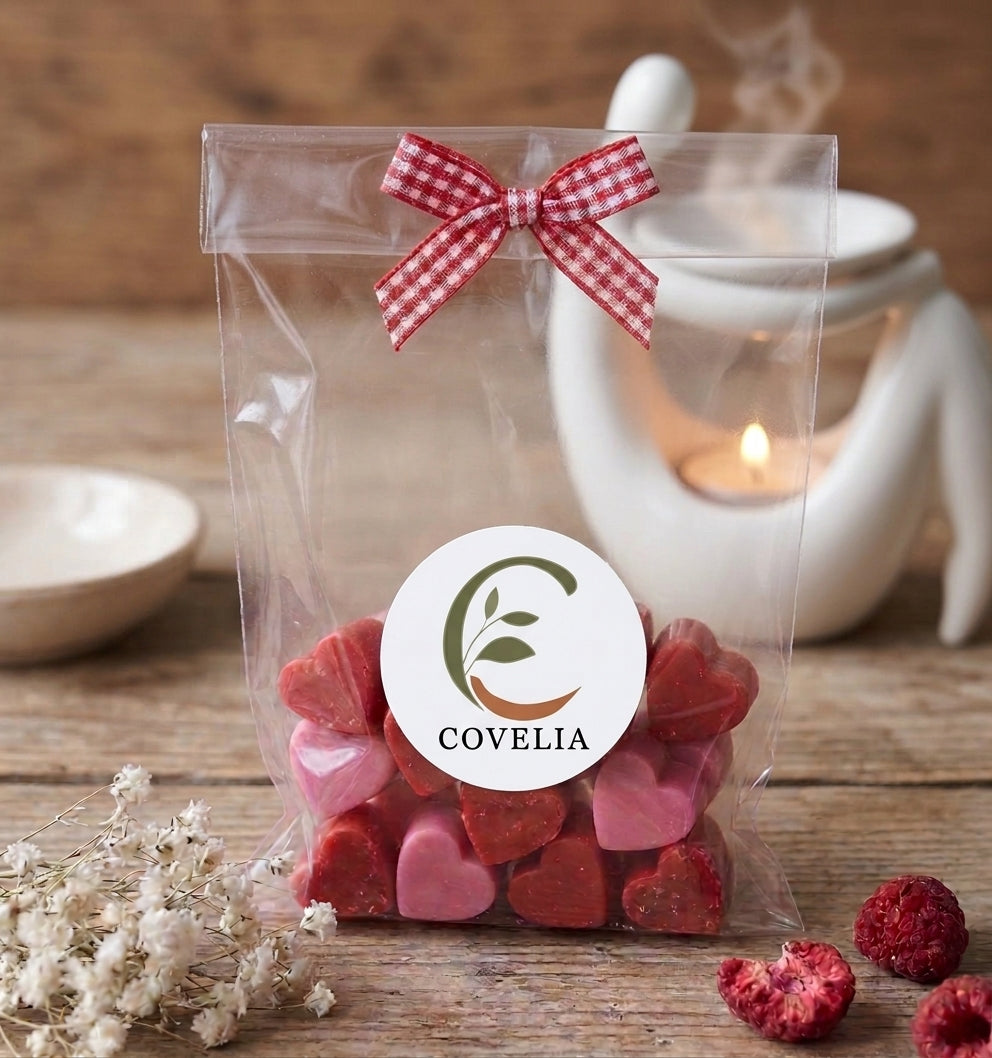 brule parfum et fondants coeurs parfumés